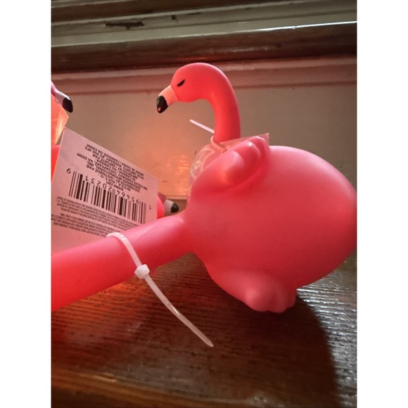 Lot Of 19- Pink Lighted Light Up Flamingo. 4" X 4"-Brand New - Picture 6 of 11